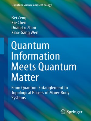 cover image of Quantum Information Meets Quantum Matter